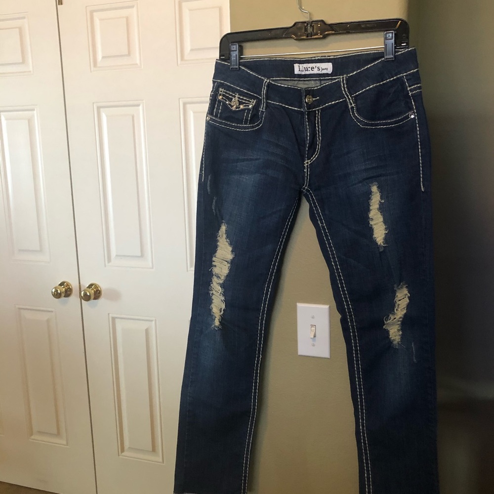 Liuce’s jeans